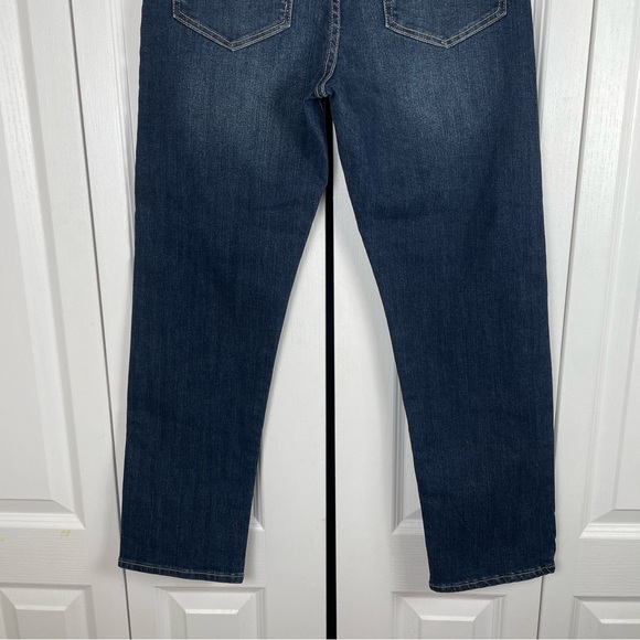 Jessica Simpson Harmony High Rise Slim Straight Jeans Women’s 28 Blue Dark Wash - Picture 8 of 16